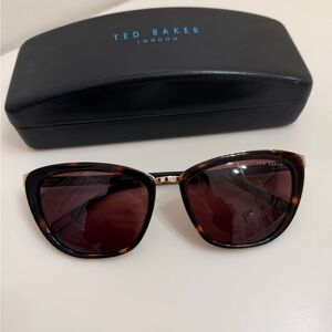 Ted Baker Brown Tortoise Sunglasses